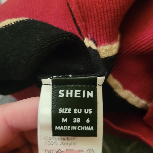 Shein multi stripe sweater size M - Picture 4 of 5